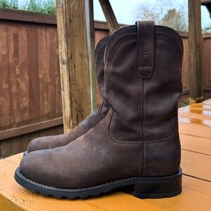 TECOVAS The Stockton, Ranch Wear Roper, Umber, Men’s 9.5D